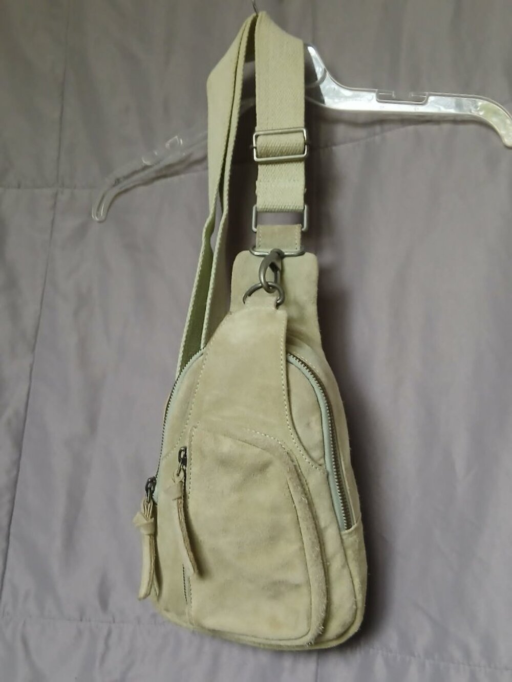 Free People Hudson Suede Sling Bag